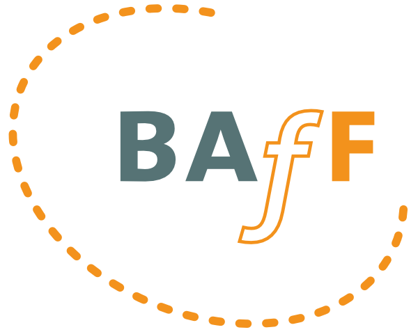 Logo Bundesweite Arbeitsgemeinschaft der Psychosozialen Zentren für Flüchtlinge und Folteropfer e. V. (BAfF)