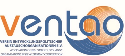 Logo ventao -Verein entwicklungspolitischer Austauschorganisationen e.V.